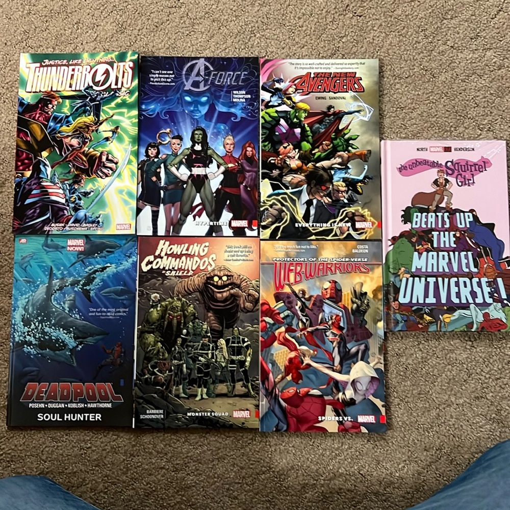 7 new Marvel Comic books